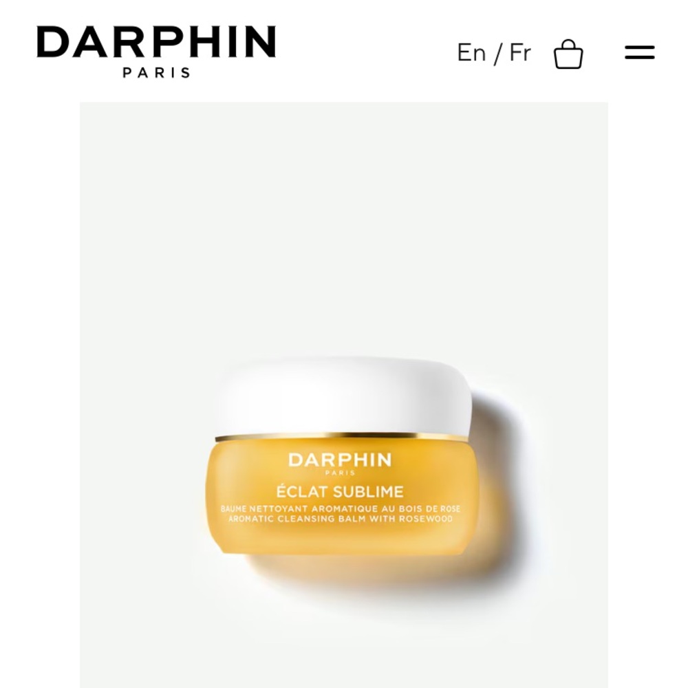 Darphin Eclat Sublime Cleansing Balm with Rosewood 5 ml (BNIB)…